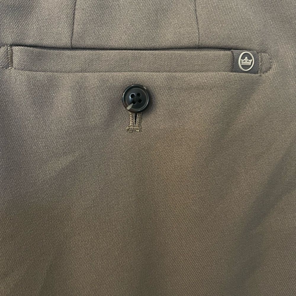 Peter Millar Highlands Flat-Front Performance Tro… - image 2